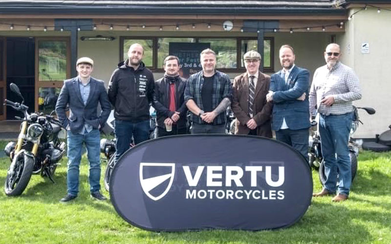 Vertu Motorcycles sponsors The Distinguished Gentlemen's Ride Leeds 2024